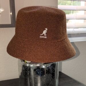 Kangol Classic Brown Bucket Hat